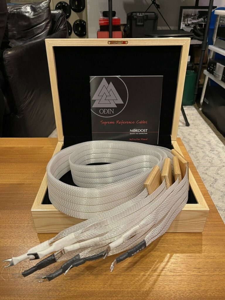 Pair Nordost Odin1 3m Spades Speaker Cable
