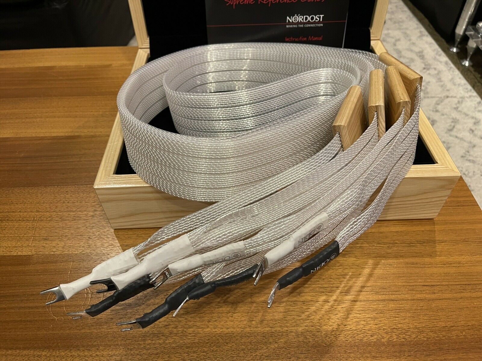 Pair Nordost Odin1 3m Spades Speaker Cable - Image 5